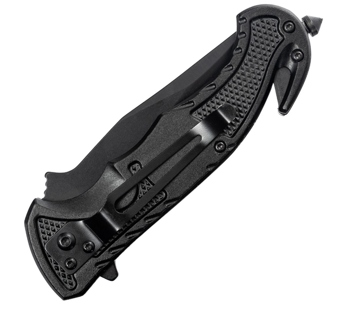 Спасательный Складной Нож Mil-Tec Rescue Black 15323000 - изображение 6