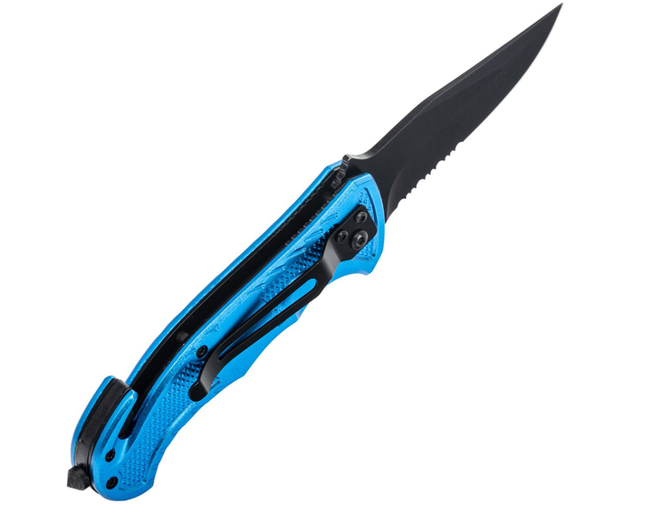 Спасательный Складной Нож Mil-Tec Rescue Blue 15323003 - Фото 4 Спасательный Складной Нож Mil-Tec Rescue Blue 15323003 - изображение 4
