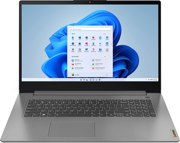 Ноутбук Lenovo IdeaPad 3 17ITL6 (82H9010KPB) Arctic Grey - зображення 1