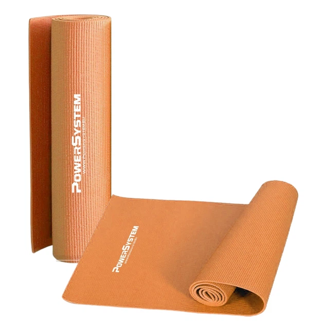 Коврик для йоги и фитнеса Power System PS-4014 PVC Fitness-Yoga Mat Orange (173x61x0.6) PP - Фото 10 Коврик для йоги и фитнеса Power System PS-4014 PVC Fitness-Yoga Mat Orange (173x61x0.6) PP - изображение 10