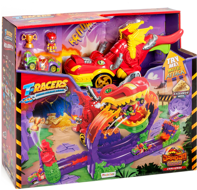 Ігровий набір Magic Box T-Racers Dragon Loop (8431618016770) - зображення 1