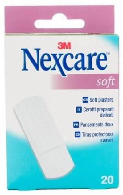 Пластирі від мозолів 3M Nexcare Soft Dressing 7.6 x 10.1 см 20 шт (8470001543103) - зображення 1
