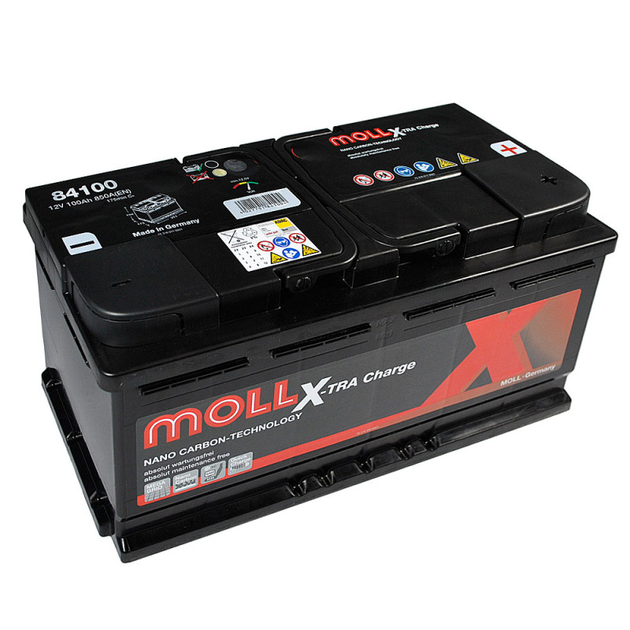 Автомобільний акумулятор MOLL X-Tra Charge (L5) 100Ah 850A R+ (Правий +) MOLL - изображение 2