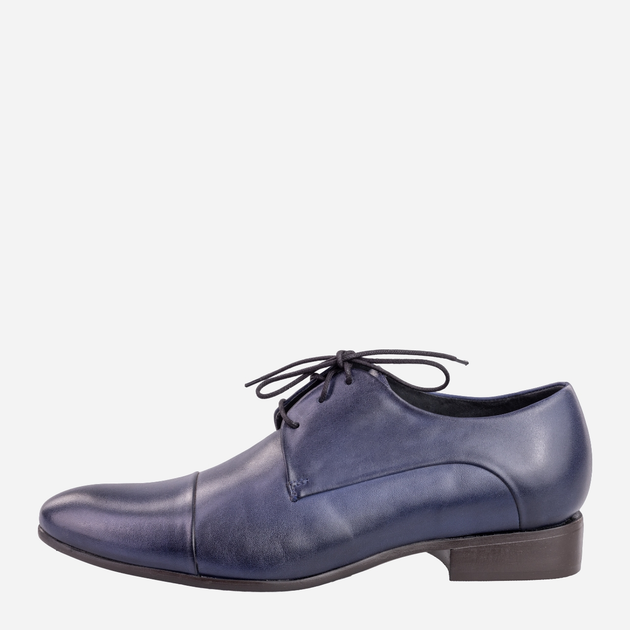 Buty derby męskie Nico Rarini 85603-30101 45 Granatowe (85603030101045) - obraz 3