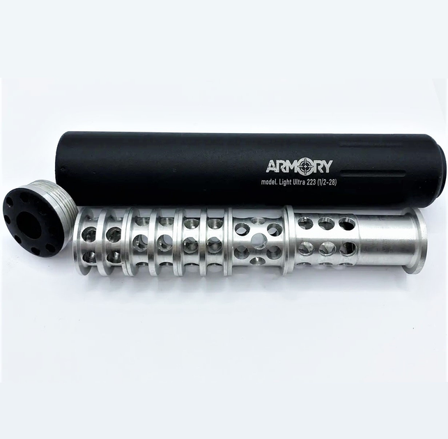 Глушник ARMORY Light Ultra .223 різьба 5/8х24 .223 - зображення 2