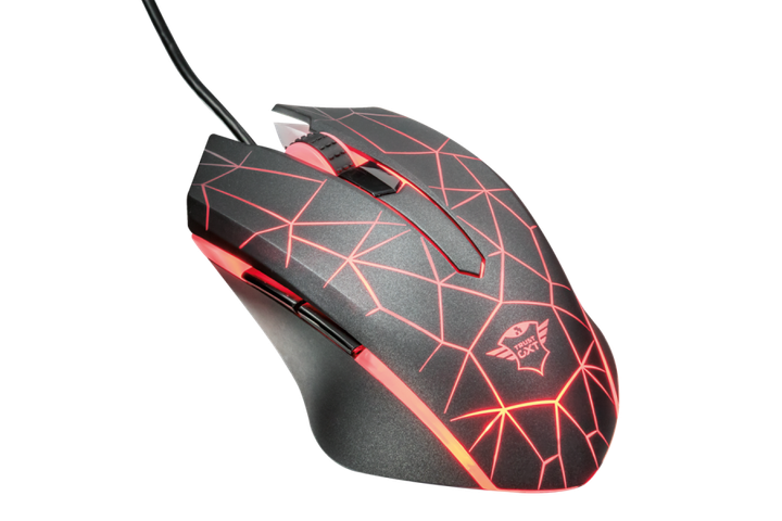 Ігрова миша з сенсором PMW3320, ПЗ та RGB-підсвічуванням TRUST GXT 170 Heron 7000 DPI (TR21813) - изображение 4