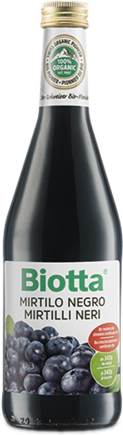 Sok jagodowy A. Vogel Biotta Jugo Mirtilos Negros 500 ml (7618500944729) - obraz 1