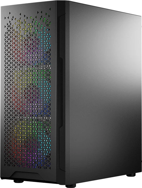 Obudowa komputerowa Logic Concept Aramis Mesh+Glass ARGB fans 4x120 mm Black (AT-ARAMIS-10-0000000-0002) - Zdjęcie 3 Obudowa komputerowa Logic Concept Aramis Mesh+Glass ARGB fans 4x120 mm Black (AT-ARAMIS-10-0000000-0002) - obraz 3