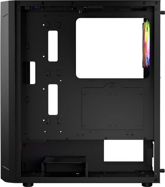 Obudowa komputerowa Logic Concept Aramis Mesh+Glass ARGB fans 4x120 mm Black (AT-ARAMIS-10-0000000-0002) - Zdjęcie 11 Obudowa komputerowa Logic Concept Aramis Mesh+Glass ARGB fans 4x120 mm Black (AT-ARAMIS-10-0000000-0002) - obraz 11