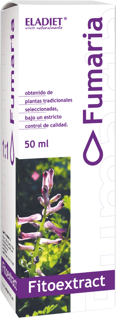 Ekstrakt Eladiet Fitoextract Fumaria 50 ml (8420101213703) - obraz 1