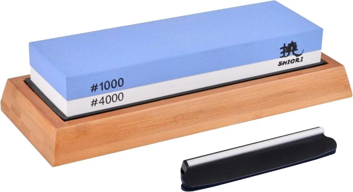 Точилка для ножів з натурального каменю Shiori 1000/4000 - зображення 1