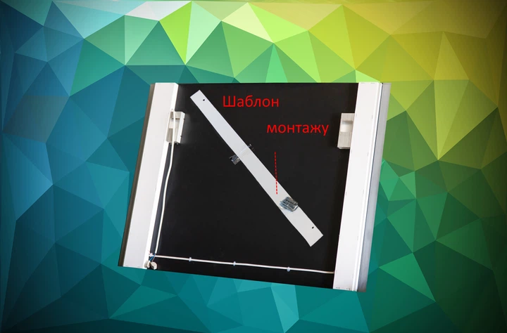 LED зеркало 1000x800 с облегченным корпусом и подсветкой, модель Mirta - изображение 7