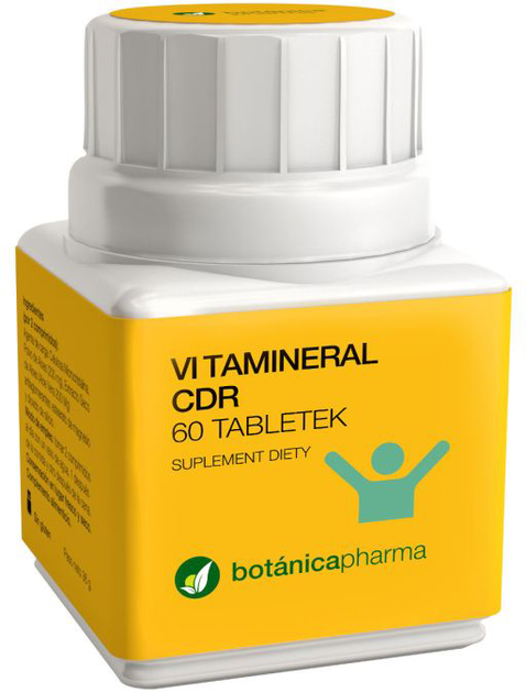 Suplement diety Botanicanutrients Vitamineral 500 mg 60 kapsułek (8435045200313) - obraz 1