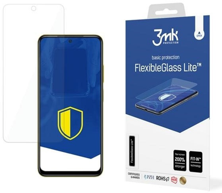 Szkło hybrydowe 3MK FlexibleGlass Lite dla POCO X4 Pro 5G (5903108465670) - obraz 1