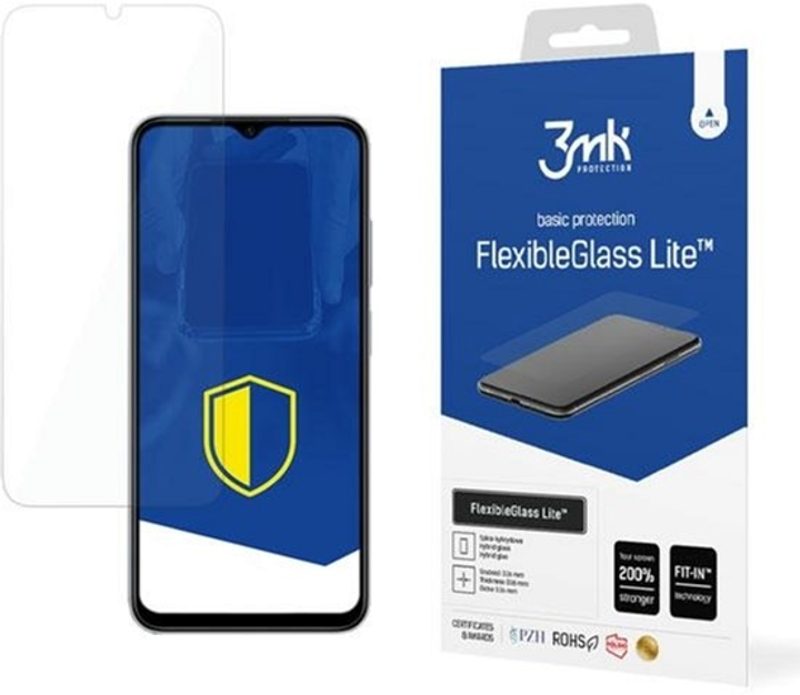 Szkło hybrydowe 3MK FlexibleGlass Lite dla Xiaomi Redmi Note 11E 5G (5903108467216) - obraz 1