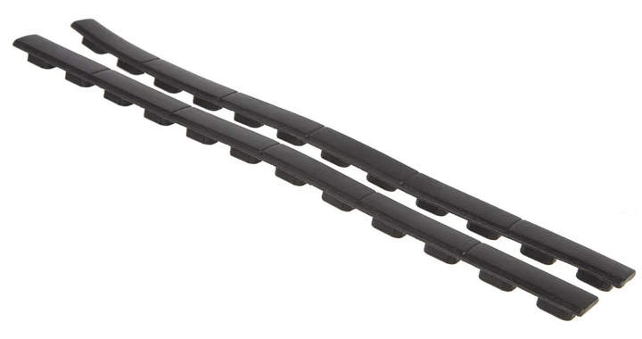 Полимерные защитные накладки Magpul на монтажные отверстия цевья M-LOK Rail Cover Type 1 (2 шт.) Цвет: Черный MAG602-BLK - изображение 1