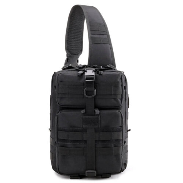 Сумка тактическая через плечо Smartex 3P Tactical 15 ST-089 black - изображение 1