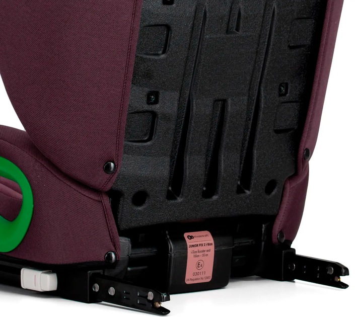 Fotelik samochodowy KinderKraft Junior Fix 2 i-Size Cherry Pearl (KCJUFI20RED0000) - obraz 8