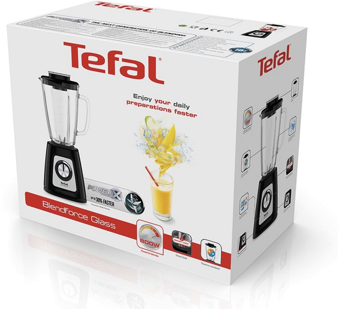 Blender TEFAL BLENDFORCE GLASS TRIPLAX SP BL435831 (BL 4358) - obraz 14