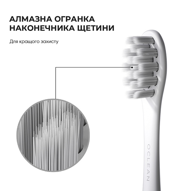 Końcówki do szczoteczki elektrycznejOclean P1S12 Gum Care Ultra Soft Biały 2 szt (C0400189) - obraz 3