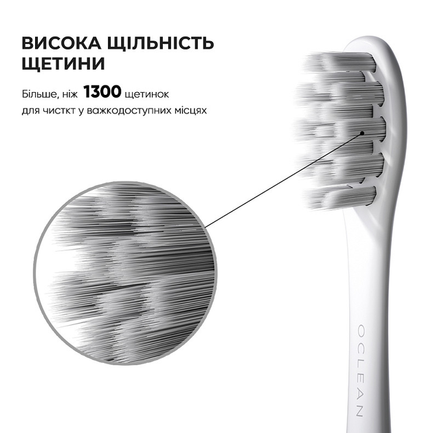 Końcówki do szczoteczki elektrycznejOclean P1S12 Gum Care Ultra Soft Biały 2 szt (C0400189) - obraz 6