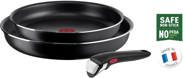 Набір посуду Tefal Ingenio Easy Cook & Clean 3 предмети (L1539143) - зображення 16