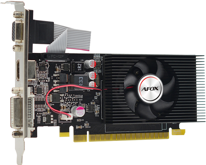 Karta graficzna AFOX PCI-Ex GeForce GT 730 4GB DDR3 (128bit) (700/1333) (VGA, DVI, HDMI) (AF730-4096D3L5) - obraz 2