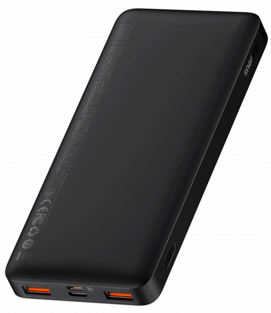 УМБ Baseus Bipow Digital Display Fast Charge Power Bank Overseas Edition 10000mAh 20W Black (PPBD050301) - зображення 3