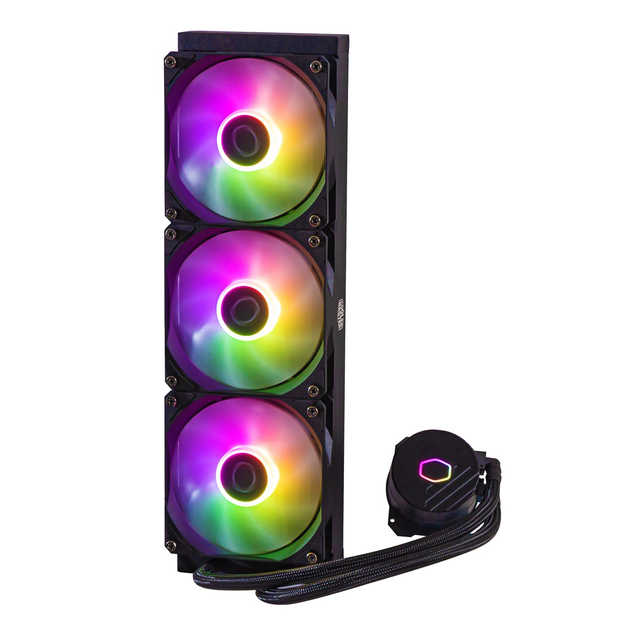 Система рідинного охолодження Cooler Master MasterLiquid 360L Core ARGB Black (MLW-D36M-A18PZ-R1) - зображення 4