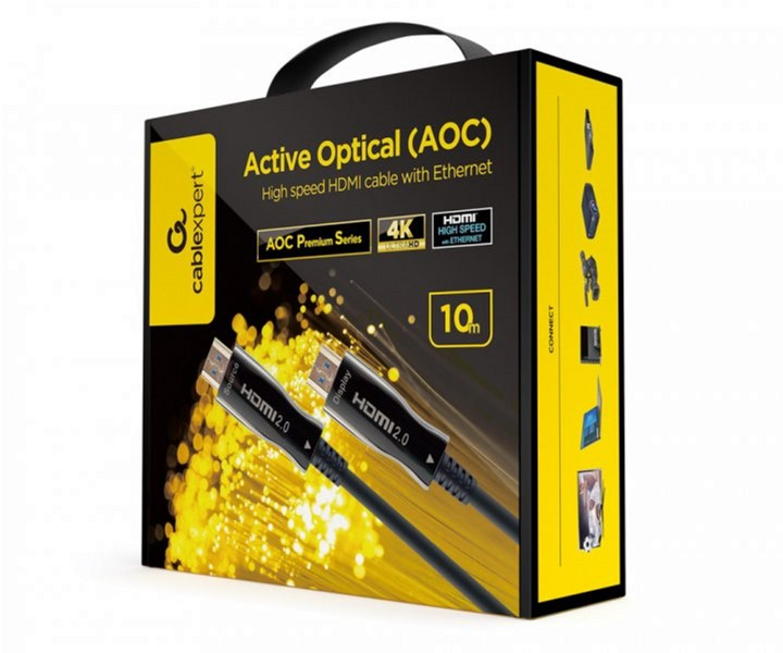Kabel optyczny Cablexpert (AOC) HDMI V.2.0, 4K (CCBP-HDMI-AOC-10M-02) - obraz 2