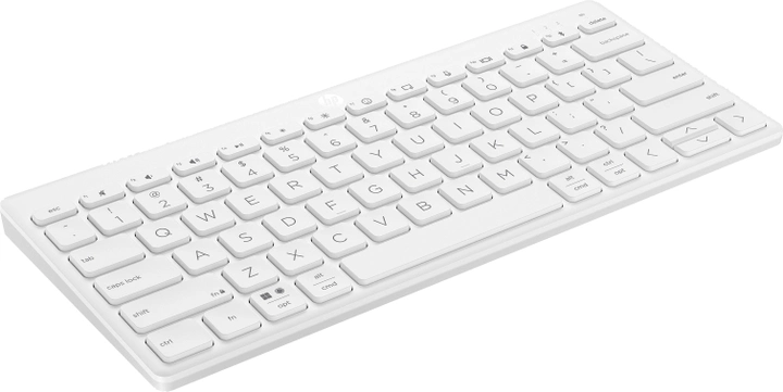 Bezprzewodowa klawiatura HP 350 Compact Multi-Device Bluetooth Keyboard White (196548516629) - obraz 2