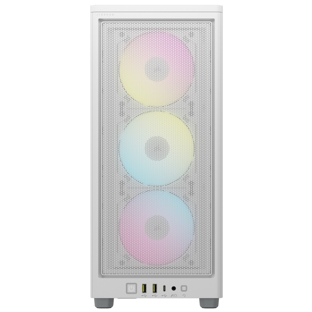 Корпус Corsair 2000D RGB Airflow White (CC-9011247-WW) - зображення 4