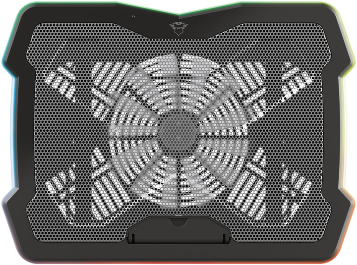 Охолоджувальна підставка для ноутбука Trust GXT1126 AURA Black (8713439241921) - зображення 1