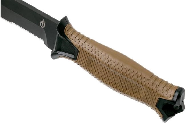 Ніж Gerber Strongarm Fixed Coyote Serrated (31-003655) - зображення 5