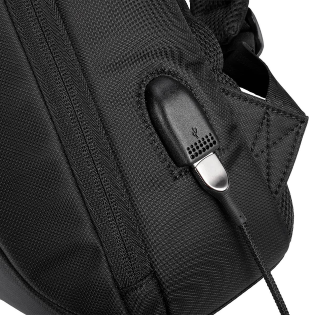 Plecak na laptopa Modecom Active 15.6" Black (PLE-MC-ACTIVE-15) - obraz 8