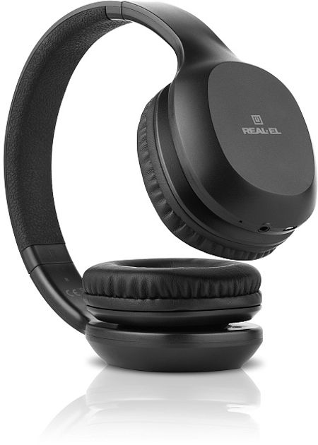 Słuchawki Real-El GD-820 Black (EL124100051) - obraz 5