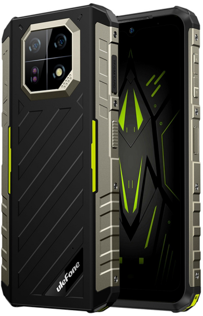 Мобільний телефон Ulefone Armor 22 8/256GB Black-Green (UF-A22-256/GN) - зображення 3