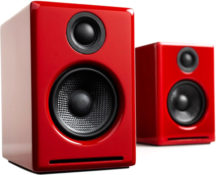 Бездротові колонки Audioengine A2+BT Red (852225007186) - зображення 1