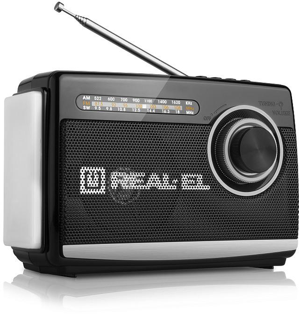 Портативний радіоприймач Real-El X-510 Чорний (EL121800003) - зображення 2