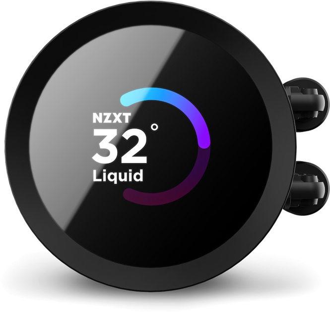 Chłodzenie wodne NZXT Kraken RGB 360 mm AIO liquid cooler w/Display, RGB, Hub Fans, czarne (RL-KR360-B1) - obraz 3