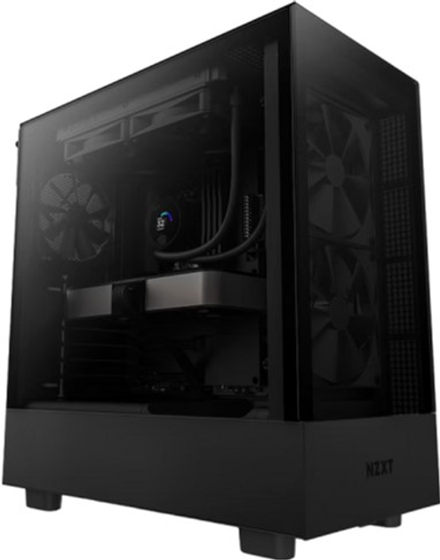 Система рідинного охолодження NZXT Kraken 240 мм AIO кухонний кулер w/Display, Radiator, Fans Black (RL-KN240-B1) - зображення 5