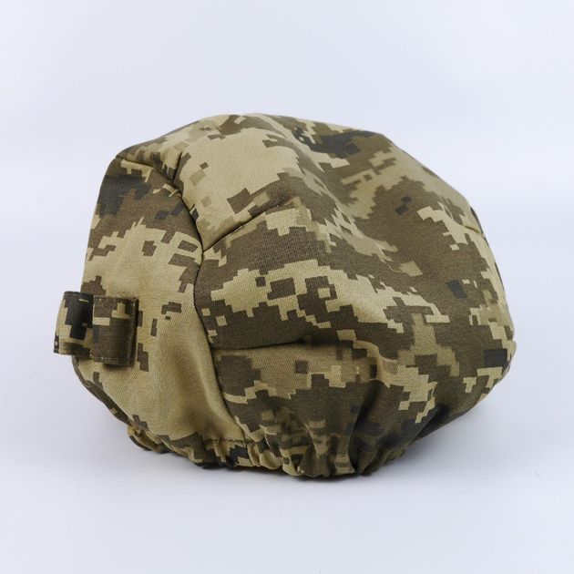 Маскирующий кавер на шлем, Тактический кавер на каску, чехол для маскировки ЗСУ Пиксельный камуфляж - изображение 2