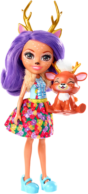 Лялька Enchantimals Danessa Deer and Sprint 15 см (887961695496) - зображення 3