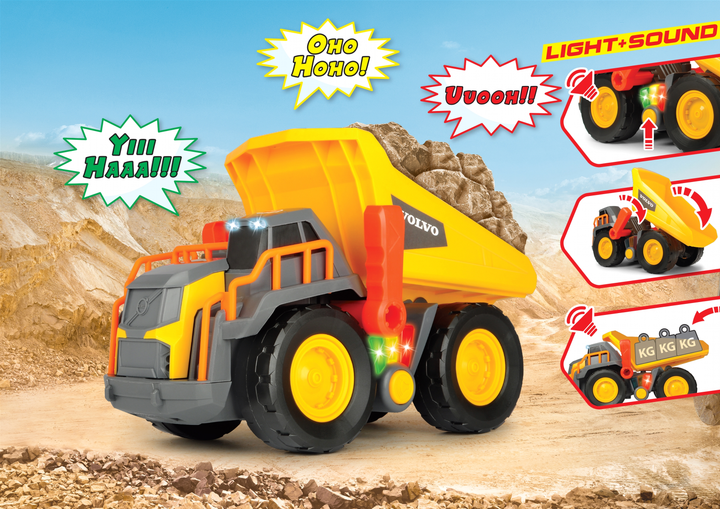 Wywrotka Dickie Toys Volvo 30 cm (4006333062094) - obraz 11