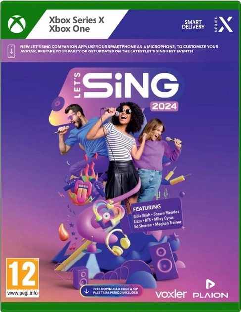Гра для Xbox One/Xbox Series X Lets Sing 2024 (4020628611569) - зображення 1