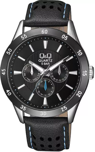 Мужские часы Q&Q Attractive CE02J522Y Черный - изображение 2
