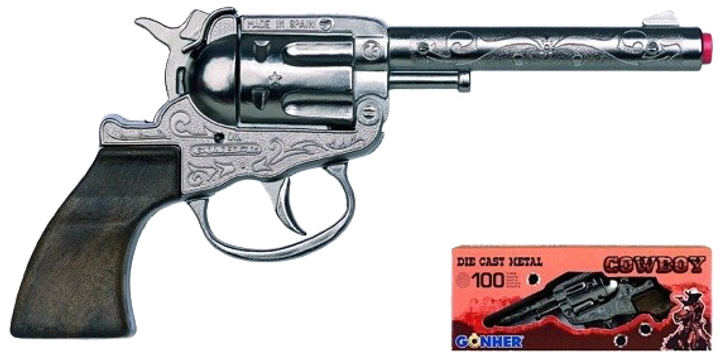 Револьвер Gonher Cowboy 101/0 (8410982010102) - зображення 1