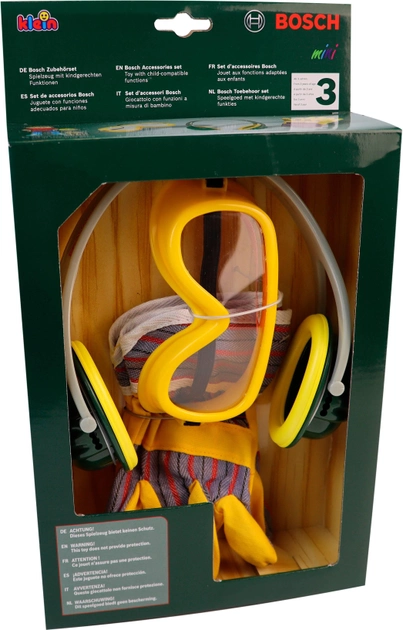 Іграшковий набір Klein Bosch mini Accessories Set 3 шт (4009847085351) - зображення 1