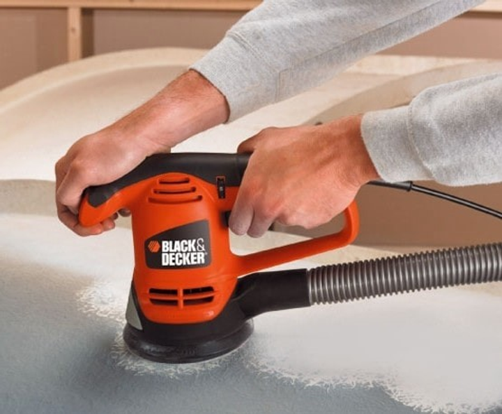 Szlifierka mimosrodowa Black+Decker KA191EK (KA191EK-QS) - obraz 4