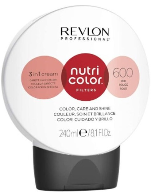 Balsam koloryzujący do włosów Revlon Nutri Color Filters Fashion 600 240 ml (8007376047044) - obraz 1